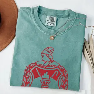 Comfort Colors Delta Sigma Theta Crest Unisex Softstyle T-Shirt, Delta Sigma Theta Sorority, 1913