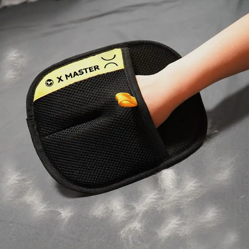 Reusable Pet Hair Remover Gloves, Effective Static Hair Remover for Sofa Carpet and Clothes, Cat and Dog Shedding Grooming Kit