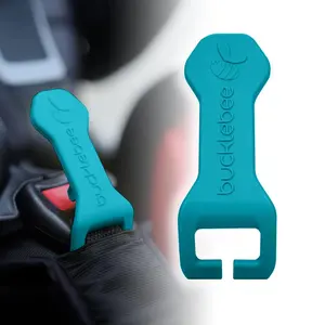 Car Seat Buckle Release Aid For Children, Unbuckle Car Seat Release Tool-Button Pusher-Opener For Nails-Buckle Release (1 Pack Teal)