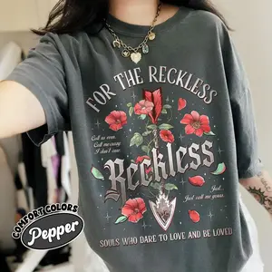 Reckless Lauren Roberts Bookish Comfort Colors Shirt, Powerless Series Shirt, Kai And Paedyn Fan Merch, Romantasy Shirt For Book Lover
