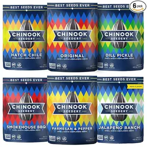 Chinook Seedery Roasted Sunflower Seeds to Eat - Sunflower Seeds Keto Snacks - Adventure, Baseball, School Snacks -Gluten Free, Non GMO Snacks