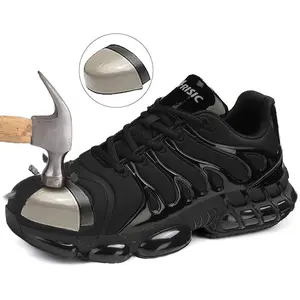 2025 NEW Steel Toe Sneakers for Men Women Indestructible Work Shoes Lightweight Comfortable Safety Sneakers Slip-Resistant Composite Toe Shoes for Construction SpringStatements