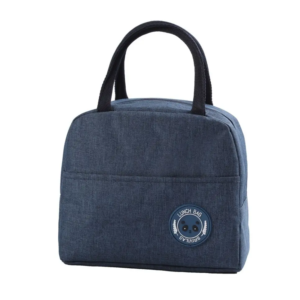 Bear lunch bag [navy blue]