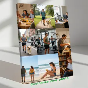 Custom Photo Canvas Painting Frame - Creative Wall Art | Digital Printed Photos on Canvas | Make Travel & Adventure Photos into Stylish Wall Art | Perfect for Office, Gifts for Travel Lovers | Long-Lasting Print - Unique Gift Idea! personalize