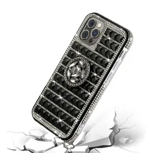 iPhone 13 Pro Black Ring Stand