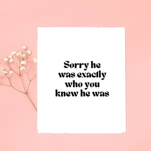 Hells Bells Co.- Sorry he was exactly who you knew he was