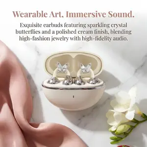 Wireless Open Ear Headphones with Play Function, Bluetooth-compatible V6.0 Clip-On Sports Earbuds, Ideal for Fitness, Exercise, Running, Gift