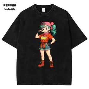 Bulma young Graphic T-Shirt, DBZ Anime Shirt, Vintage Anime Tee, Anime Manga Streetwear, Crewneck Short Sleeve T-Shirt, Trending, All Size, Gift for Anime Lovers
