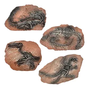 Fossil Plaque with Stand - Prehistoric Collection