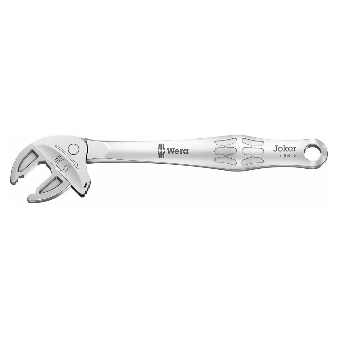 Wera Tools 6004 Joker S Joker with Flexible Size Adjustment; 10-13mm