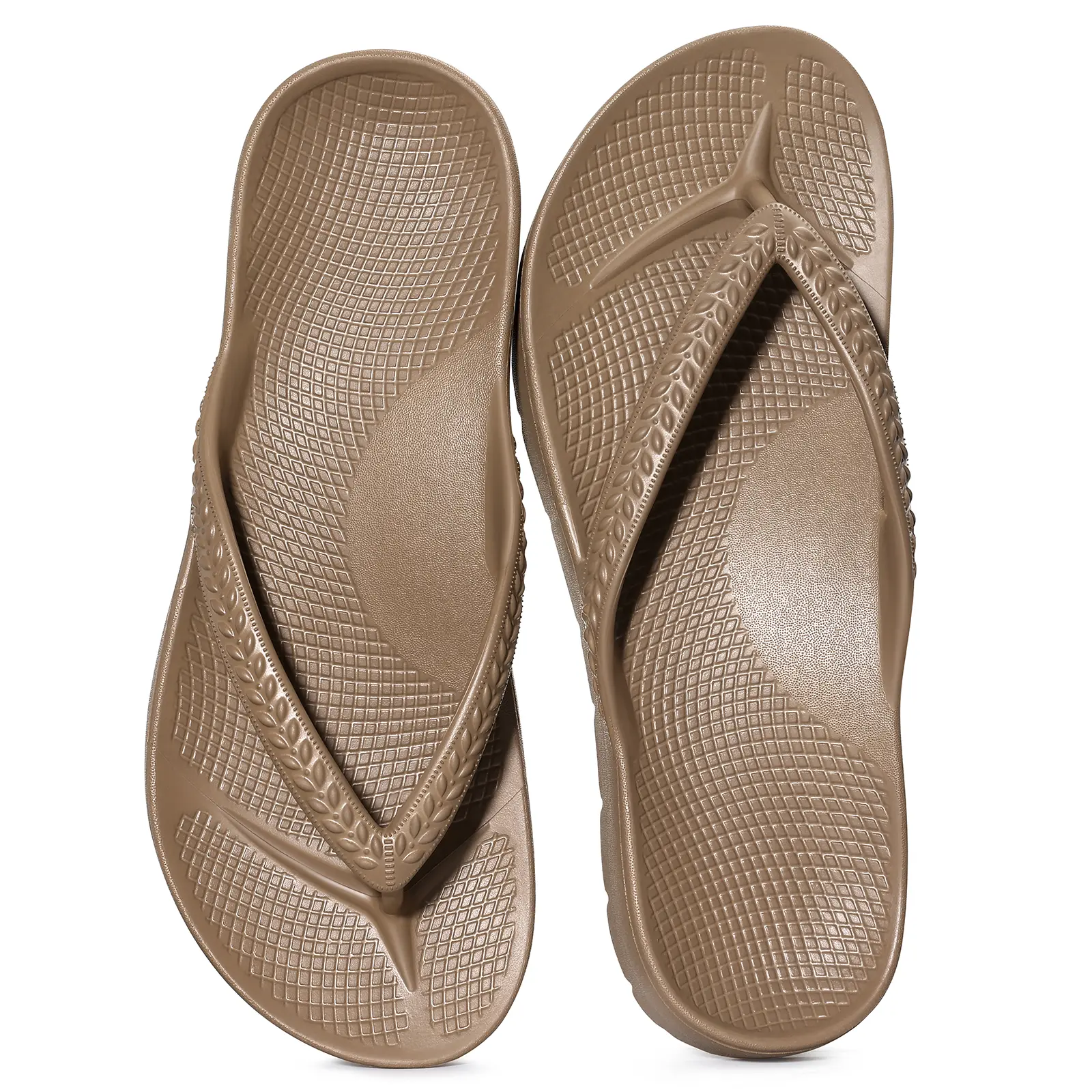 KIDMI Women's Arch Support Flip Flops for Plantar Fasciitis Orthopedic Thong Sandals Comfortable Summer Beach Pool Slides