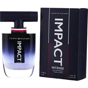 Tommy Hilfiger Impact Intense Set-Eau De Parfum Spray 3.4 Oz & Eau De Parfum 0.13 Oz Mini For Men Tommy Hilfiger Impact Intense Set-Eau De Parfum Spray 3.4 Oz & Eau De Parfum 0.13 Oz Mini For Men