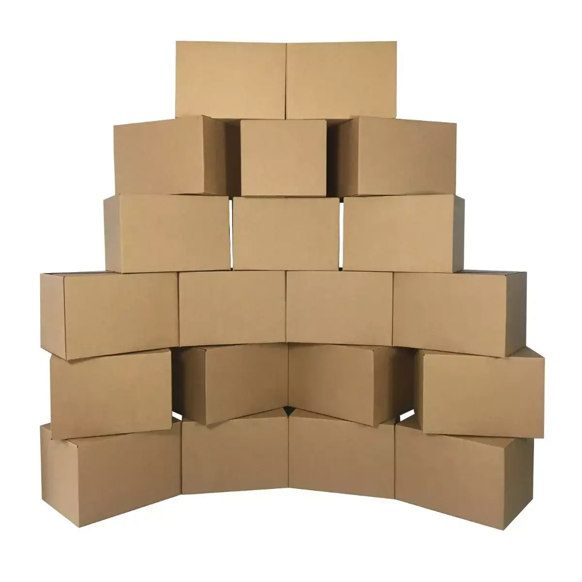 UBMOVE Medium Cardboard Moving & Storage Boxes, 20-Pack, 18x14x12-Inch, for Home Supplies, Home Organizers & Office Stationery Supplies
