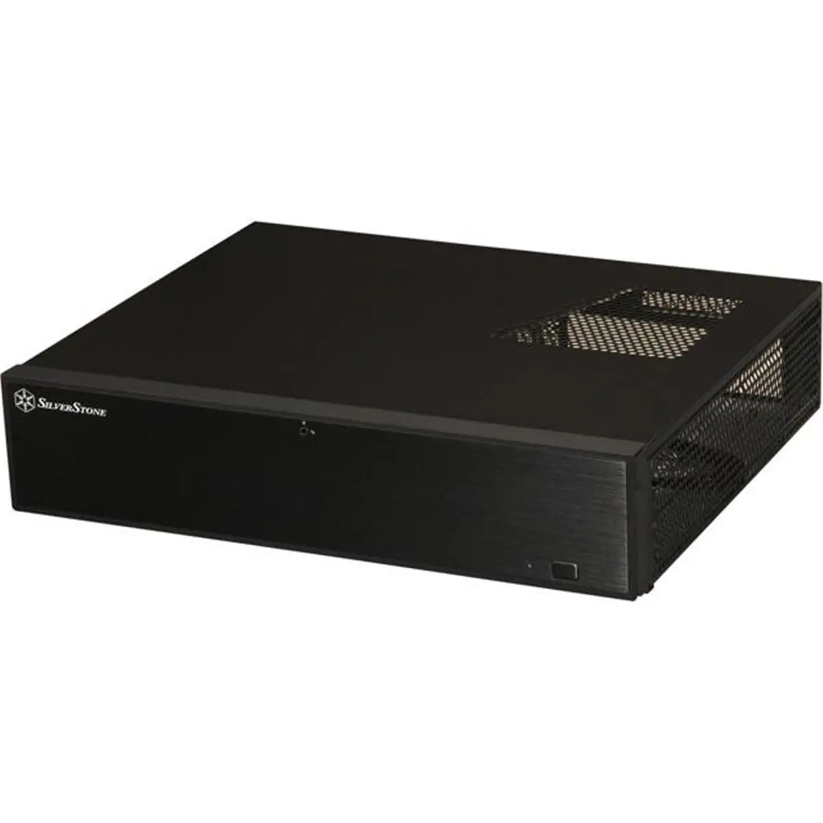212 MAIN Black Steel Micro ATX Media Center HTPC Case - Aluminum/Steel Construction, Fan Support