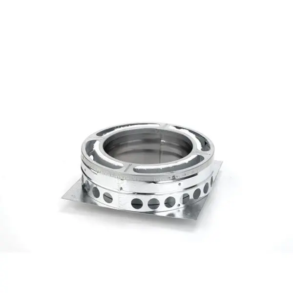 Dura-Vent DuraPlus 6 in Stainless Steel Ventilation Base Plate, 6DP-BP Model, Produced with Highest Grade Materials
