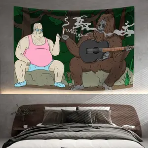 3*5Ft Funny Tapestry Wall Hanging -Colorful  Big Pattern Tapestry Versatile for Bedroom, Home & Outdoor Decor, Durable Polyester Decoration Decorating