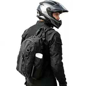Lightweight Crossbody Bag, Sports Fitness Bag, Fashion Cycling Backpack and Chest Pack, Large Capacity Outdoor Fly Fishing Bag