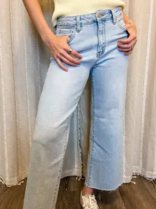 JBD Slim Wide Leg Jean