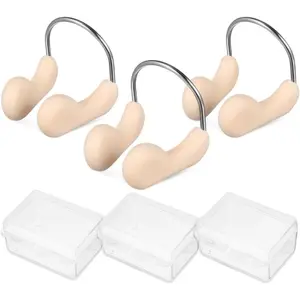 Single-pack unisex swimming nose clip, competitive swimming accessory, durable design combining comfort and performance, suitable for water activities.