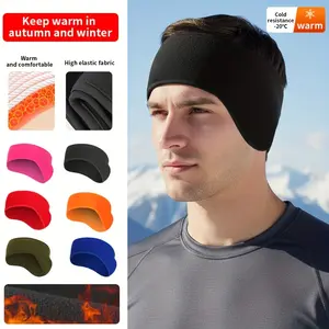 Autumn And Winter Travel Skiing Warm Hair Band, Men And Women with The Same Outdoor Cycling Fleece Ear Protection Hair Band, Sports Running Cycling Warm And Cold Protection Forehead Headband, Winter Outdoor Sports Gift First Choice