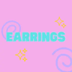 handmade resin earrings