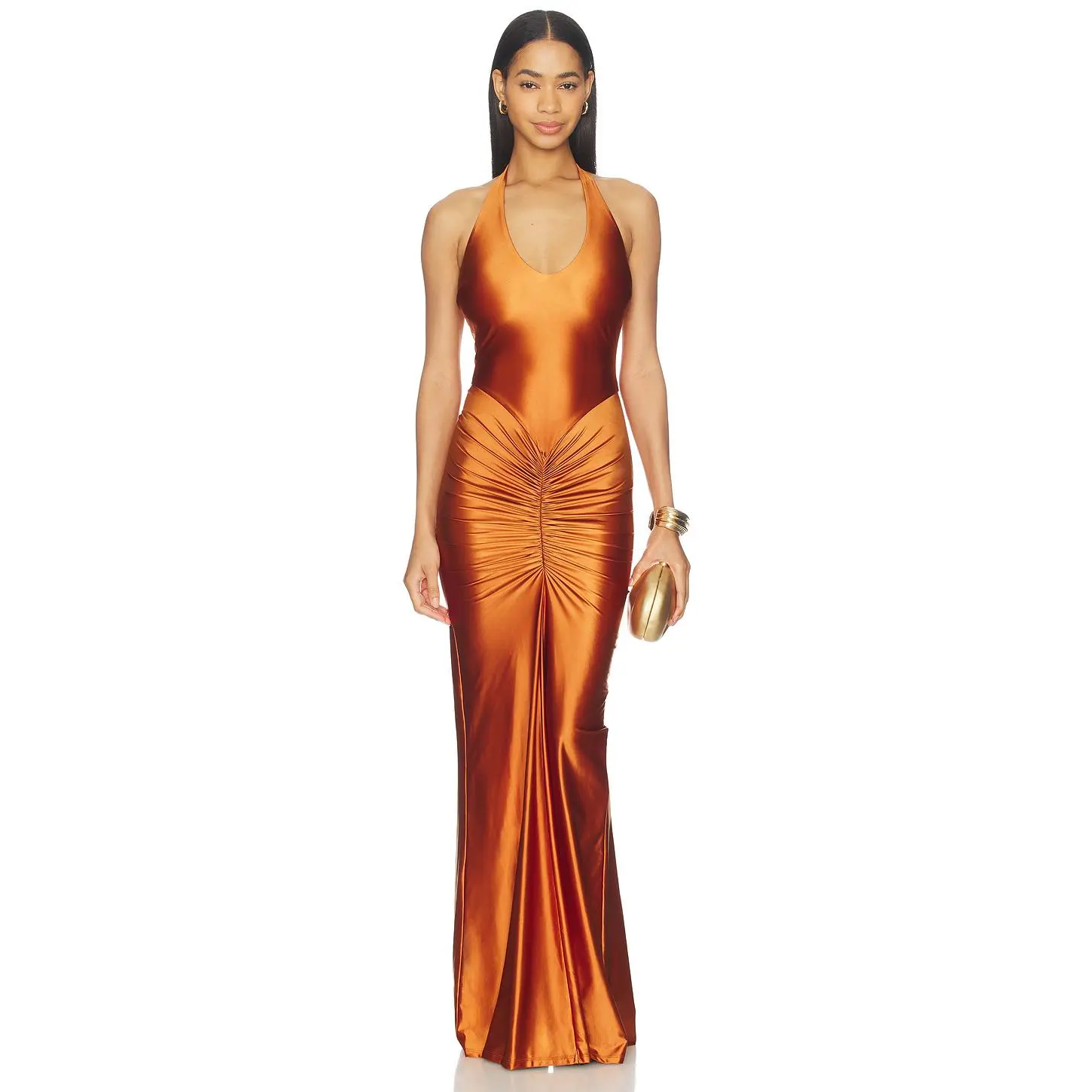 DELFI Joann Dress in Copper