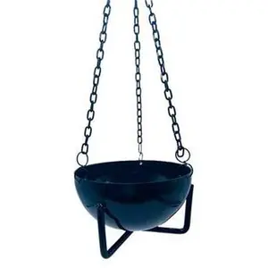Black Iron Hanging Incense Burner 3.5"