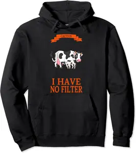 Caution I Have No Filter Momlife Funny Pullover Hoodie - Yoandymira Shop 94B0BRTQFZ4Z