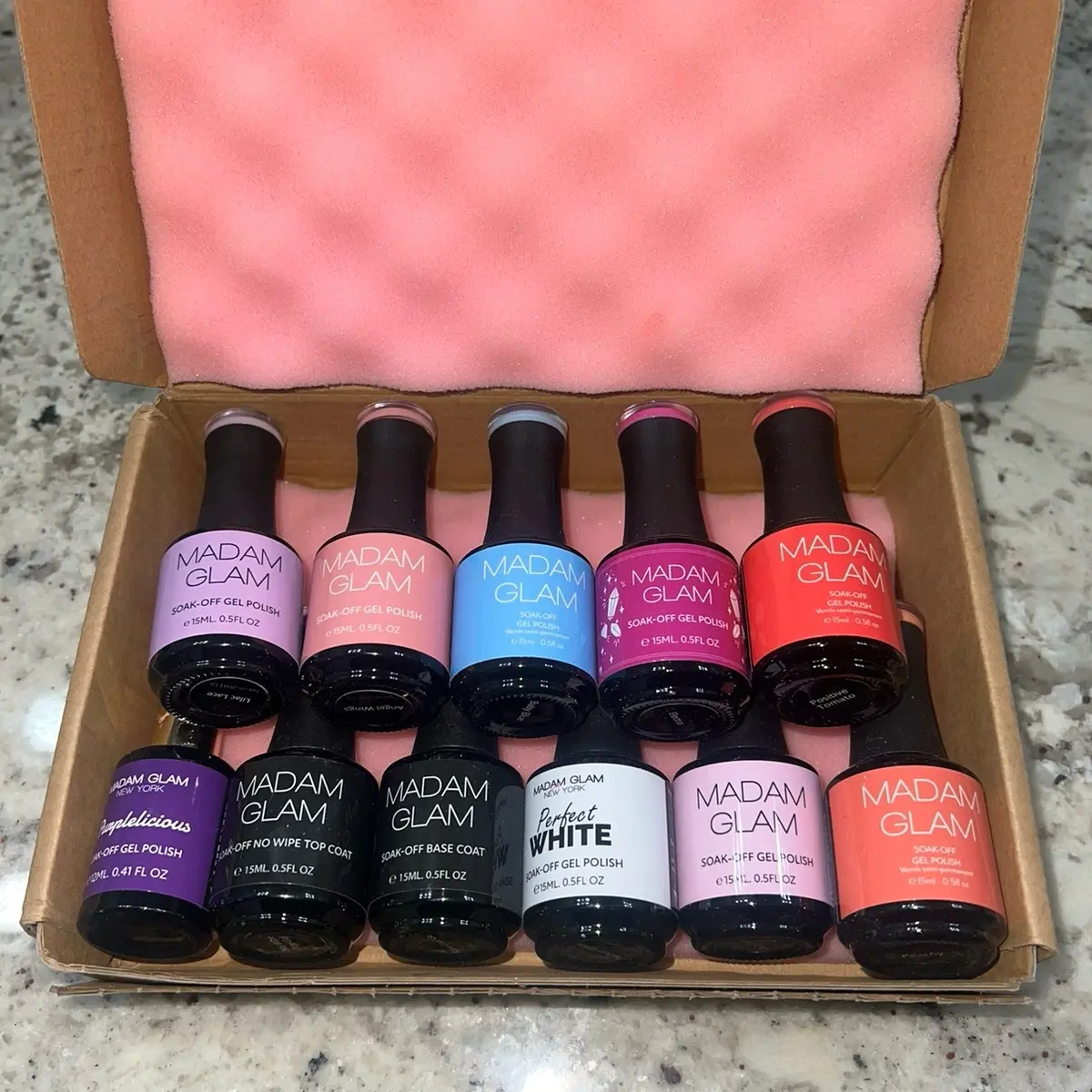 Gel Nail Polish & LED Lamp