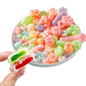 Candy Packed with Sweet Fruits Juice – Diverse Flavors, Chewy Wax Candy Snack About 38 Candies for Party Games(200g)