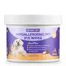 【New Arrivals】HICC PET Tear Stain Remover Wipes for Dogs Stubborn Stain Removal & Prevention - Hypoallergenic Unscented Eye Cleaner for Bichon & Poodle Dog Tear Stain Wipes Vet Recommended Dog Eye Wipes - Natural Coconut