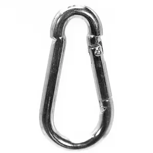 Jeffers Zinc-Plated Steel Bucket Hook Spring Snap