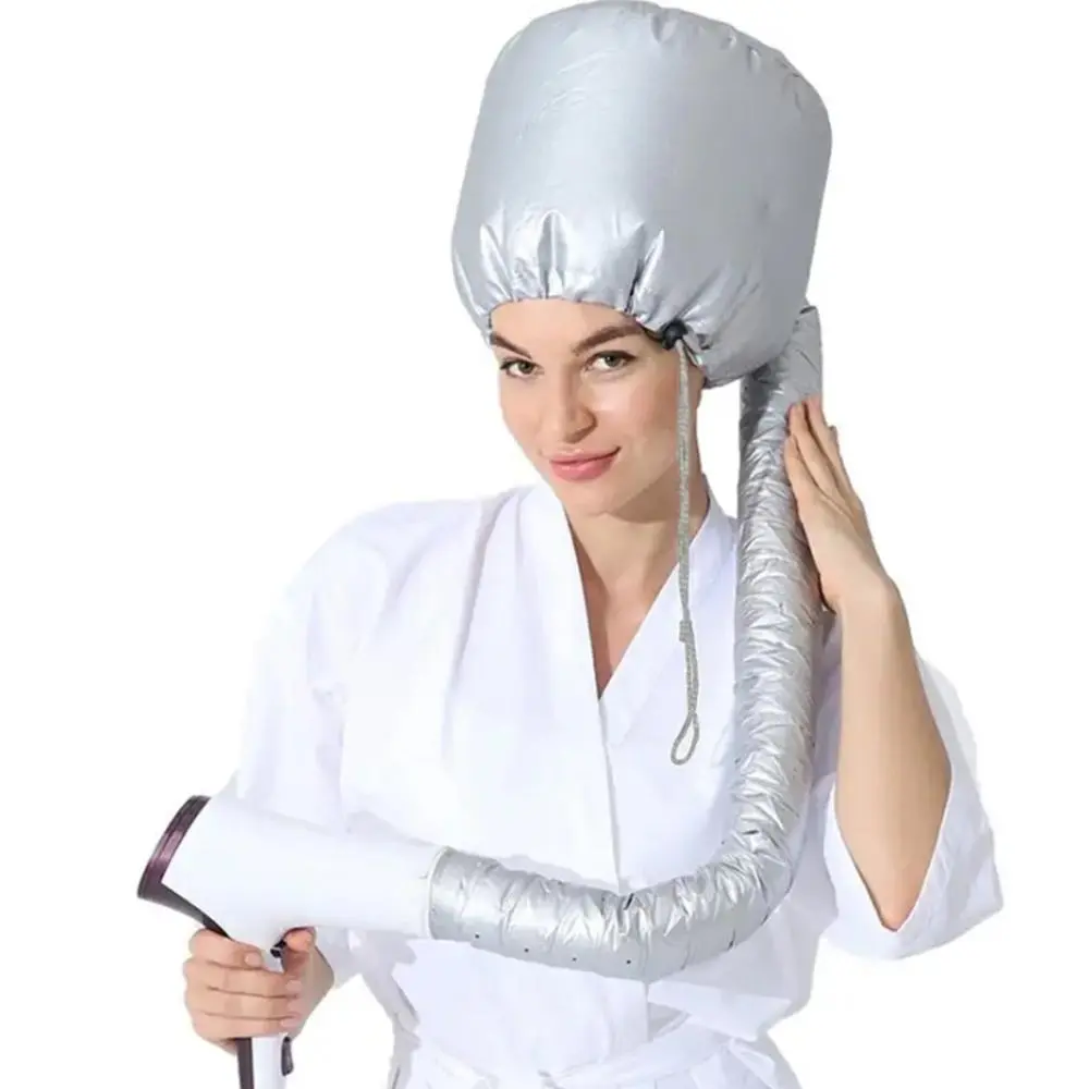 Portable Hair Dryer Cap, Adjustable Hairdressing Dryer Attachment, Fast-Drying Hair Styling Tool for Home Use, Routine Essential Travel Accessory, Salon-Quality Hair Bonnet, Haircare