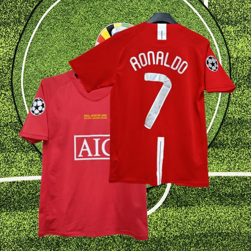 Champions League Final Manchester United 2007 Kit Manchester