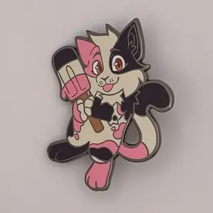 Neapolitan Popsicle Hard Enamel Pin