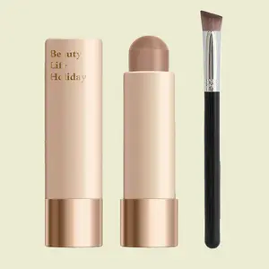 Cool Toned Contour Stick – Smooth Cream Bronzer, Gray Brown