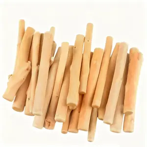 32Pcs Driftwood for Crafts, 4.7inch Driftwood Sticks for DIY Crafts Photo Props School Projects, Beach Wood Crafts Decor