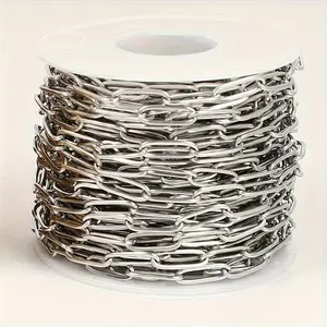 Heavy-duty chain - Suitable for lifting, drying, guardrails and security purposes. It is an industrial-grade product and comes with dog chain links.