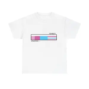 Femboy Loading T-Shirt, Coming Out Shirt, LGBTQIA Pride 2024, Pride Shirt, Gift for Femboy