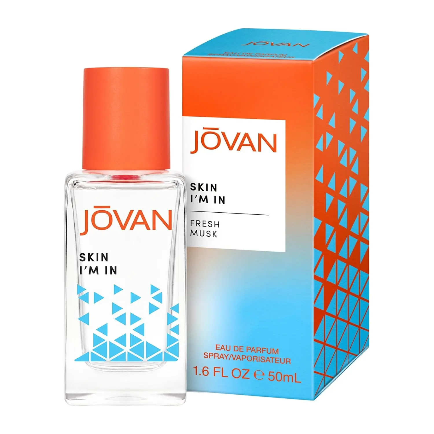Jovan Skin I'm In Eau de Parfum 1.7 fl oz Unisex Fragrance with Black Currant Jasmine & Musk Notes Long Lasting Everyday Scent Travel Size