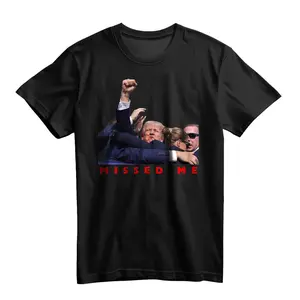 Funny Trump 2025 Missed Me T-Shirt Casual Classic