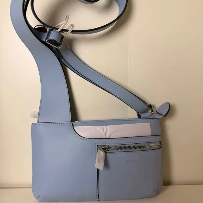 Radley London Pocket Icon Mini Pastel Blue - New Dust Bag Included
