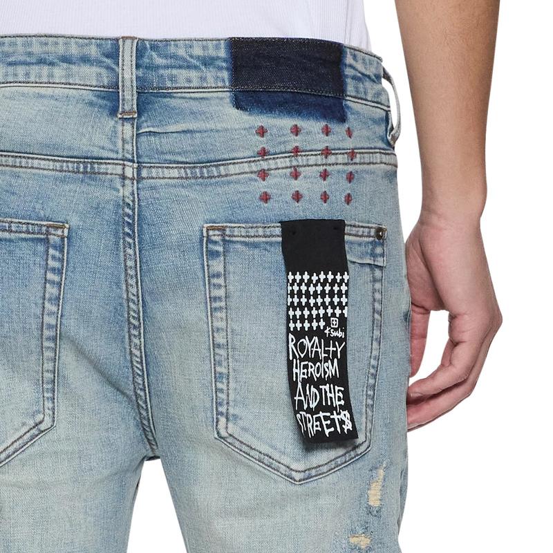 Ksubi Van Winkle Scatter Blue Jean
