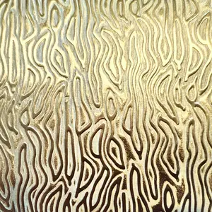4280 Mega Finger Print Brass Texture Plate (Small)