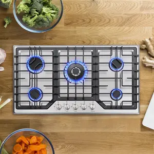 Galway 36 inch 5 Burner Gas Cooktops