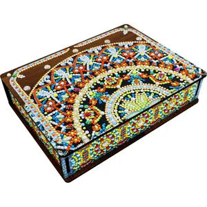 Classic Diamond Painting Jewelry Storage Box DIY Special Shaped Drill