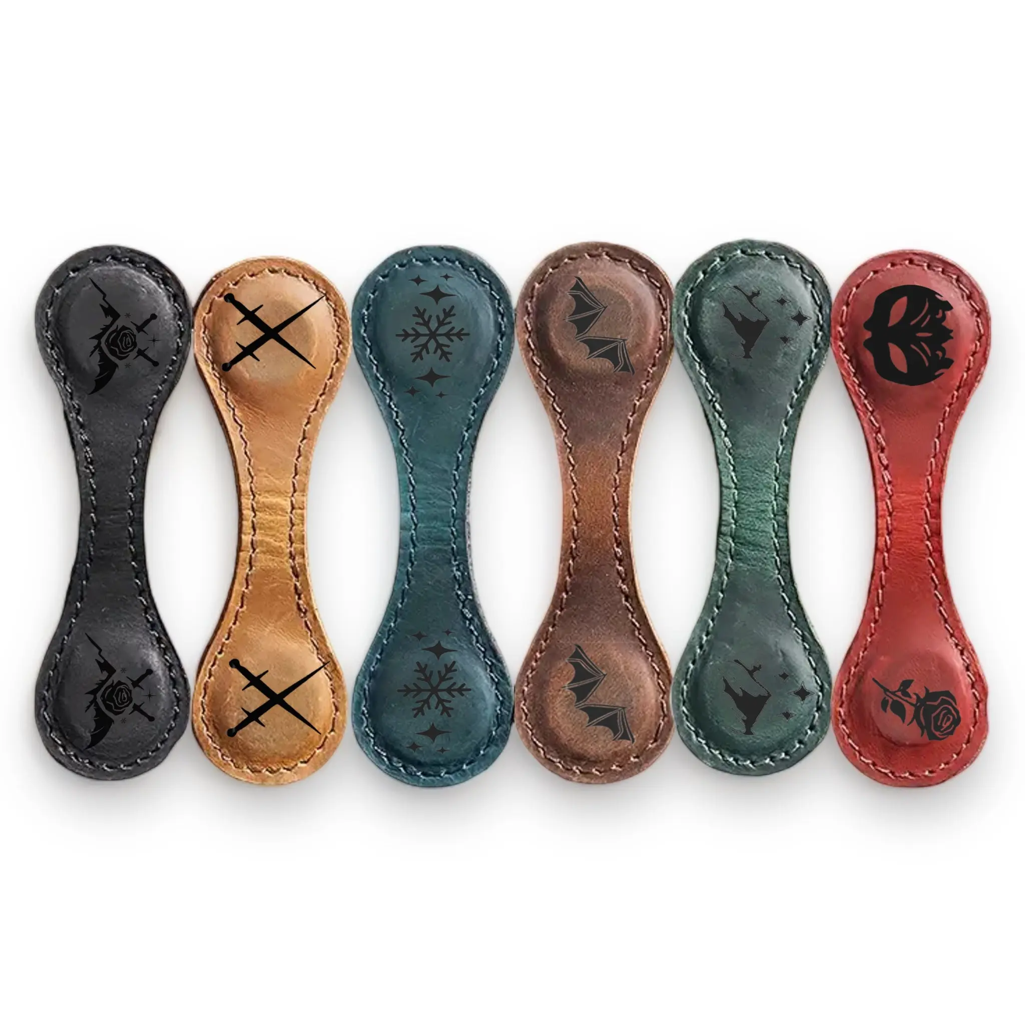 Magnetic ACOTAR Leather Bookmarks