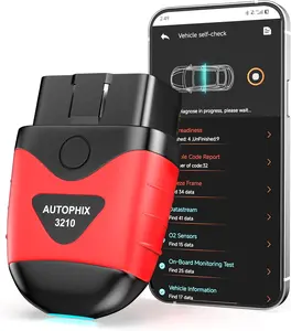 AUTOPHIX 3210 Bluetooth OBD2 Scanner, Vehicle Code Reader with Live Data, Battery Check and System Diagnostics for iPhone & Android, Works with 1996+ Cars