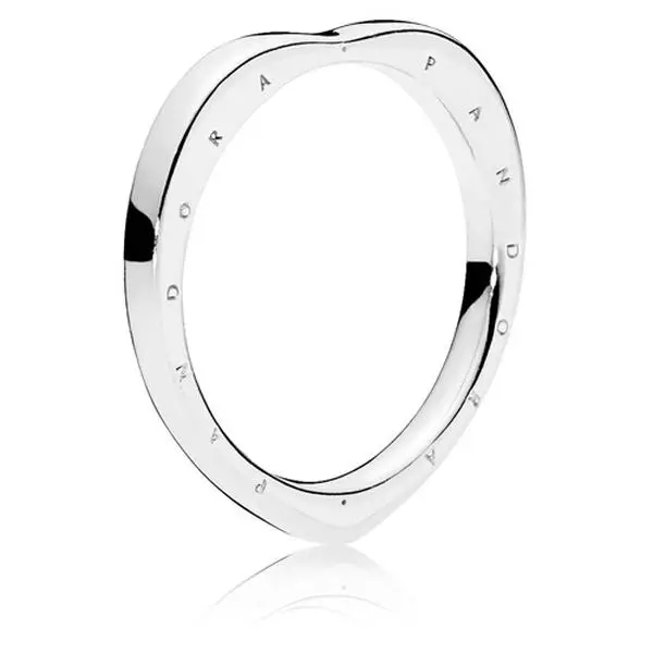 PANDORA Heart-Shaped Logo Ring 197379 PANDORA Heart-Shaped Logo Ring 197379