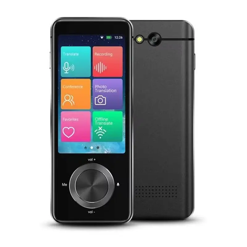 M9 Language Translator Device 107 National Languages Intelligent Translator Real-Time Voice, Recording, Text Translation Device YANHAO